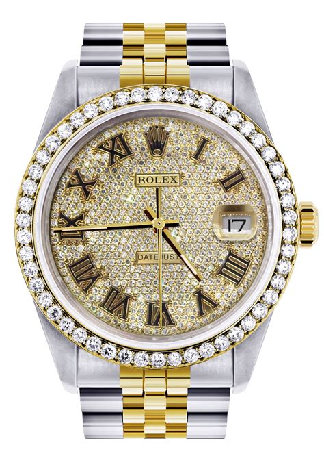 mens gold watch rolex